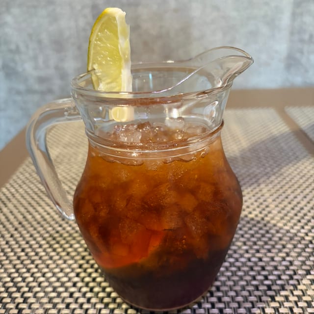 Thai Iced Lemon Tea.
