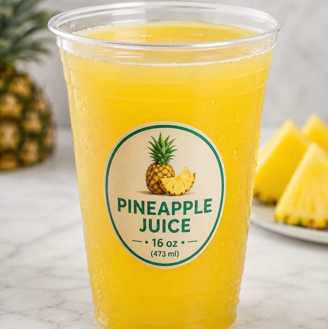 Pineapple juice.