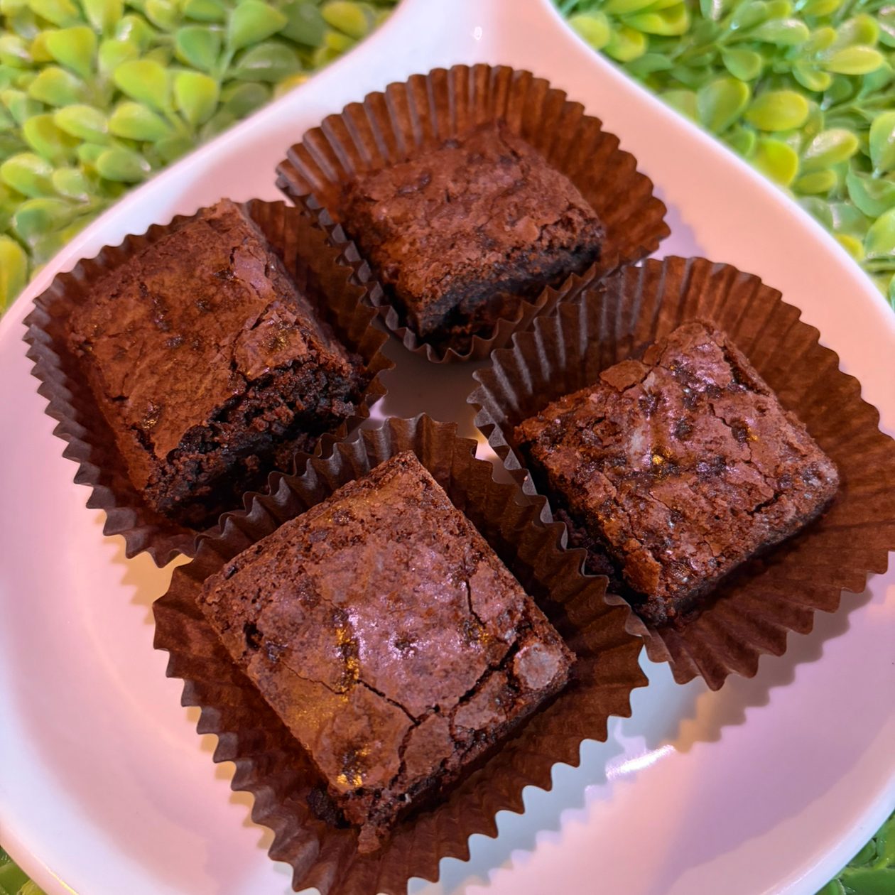 Home-made Brownie.