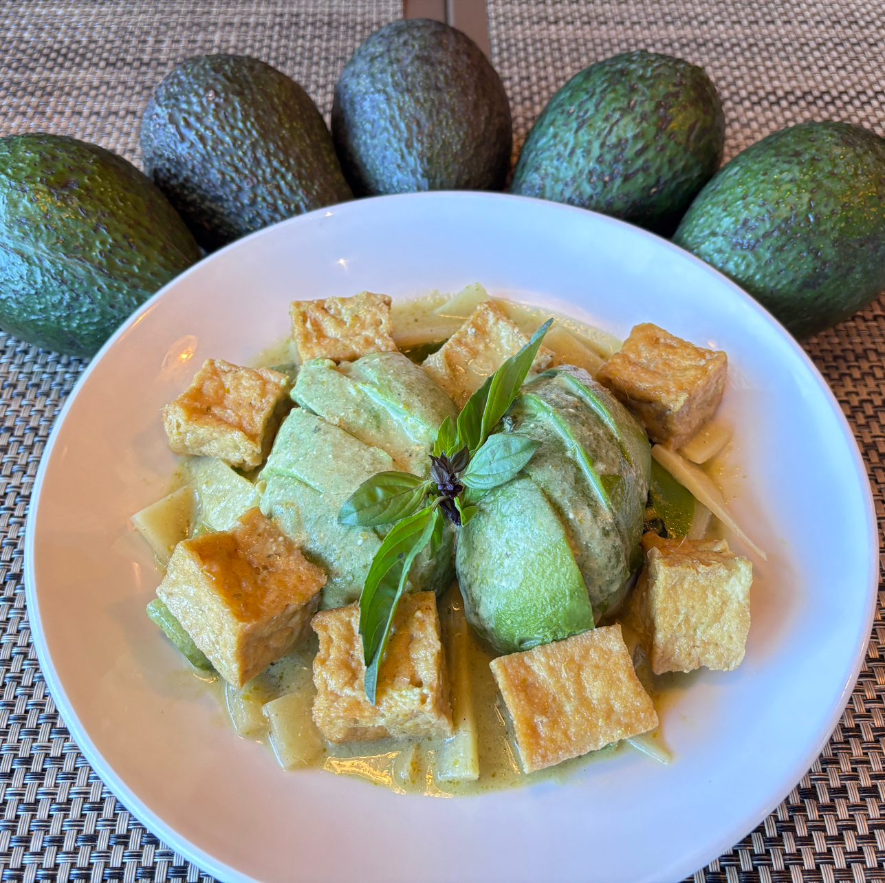 Avocado Green Curry.
