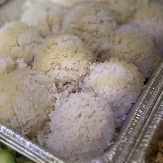 Jasmine White Rice - Half Tray.