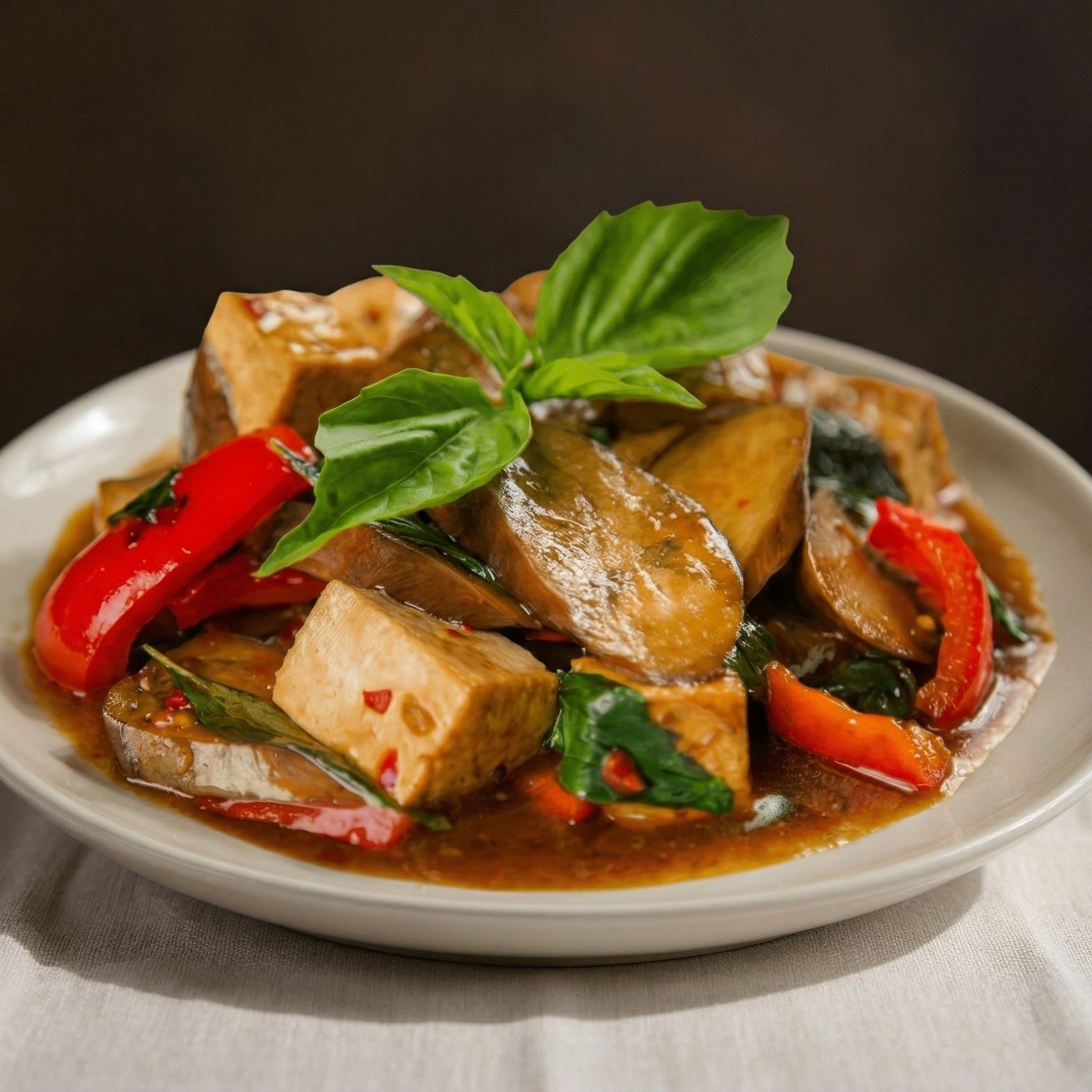 Spicy Eggplant.