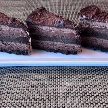 Chocolate cake.
