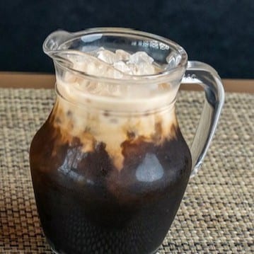 Thai Iced Coffee.