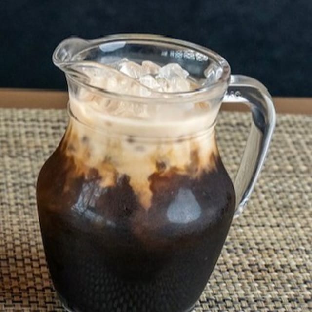 Thai Iced Coffee.