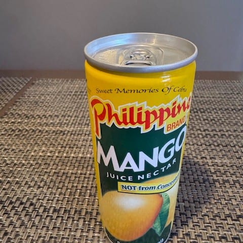 Mango juice (can).