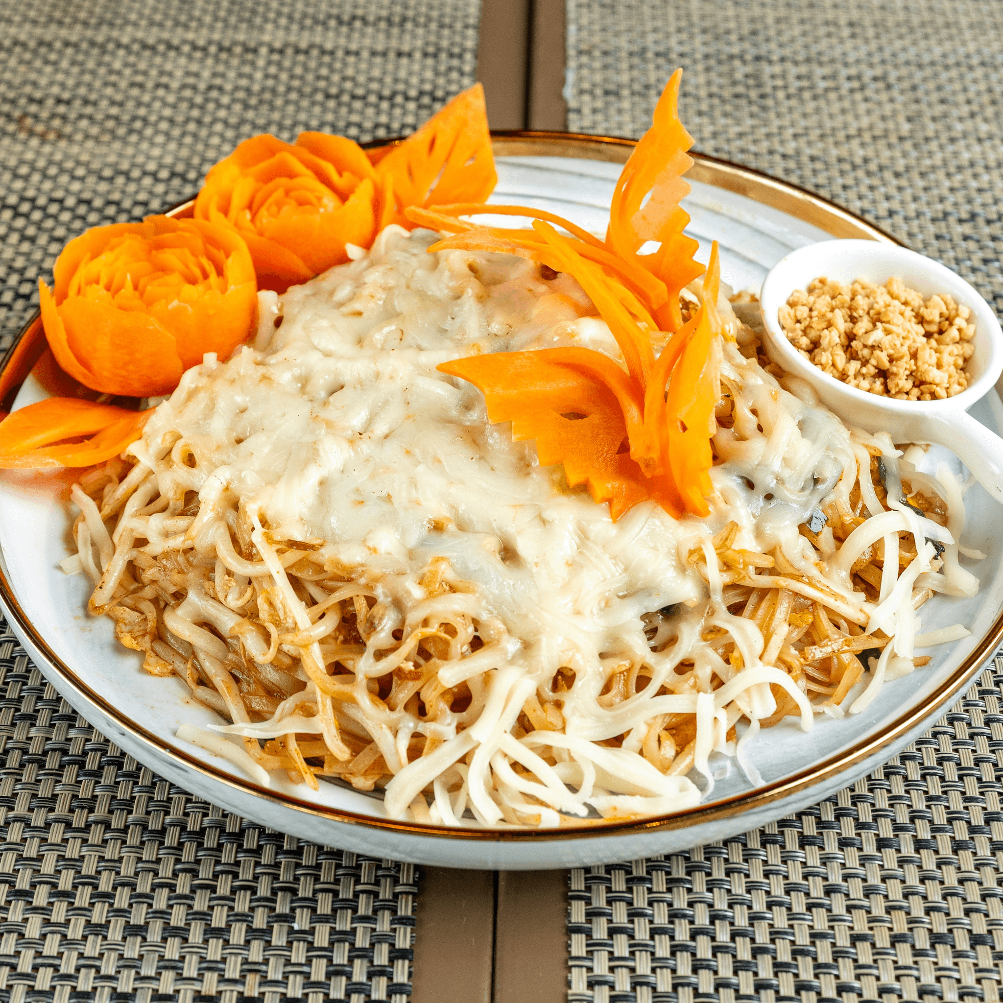 Cheesy Pad Thai.