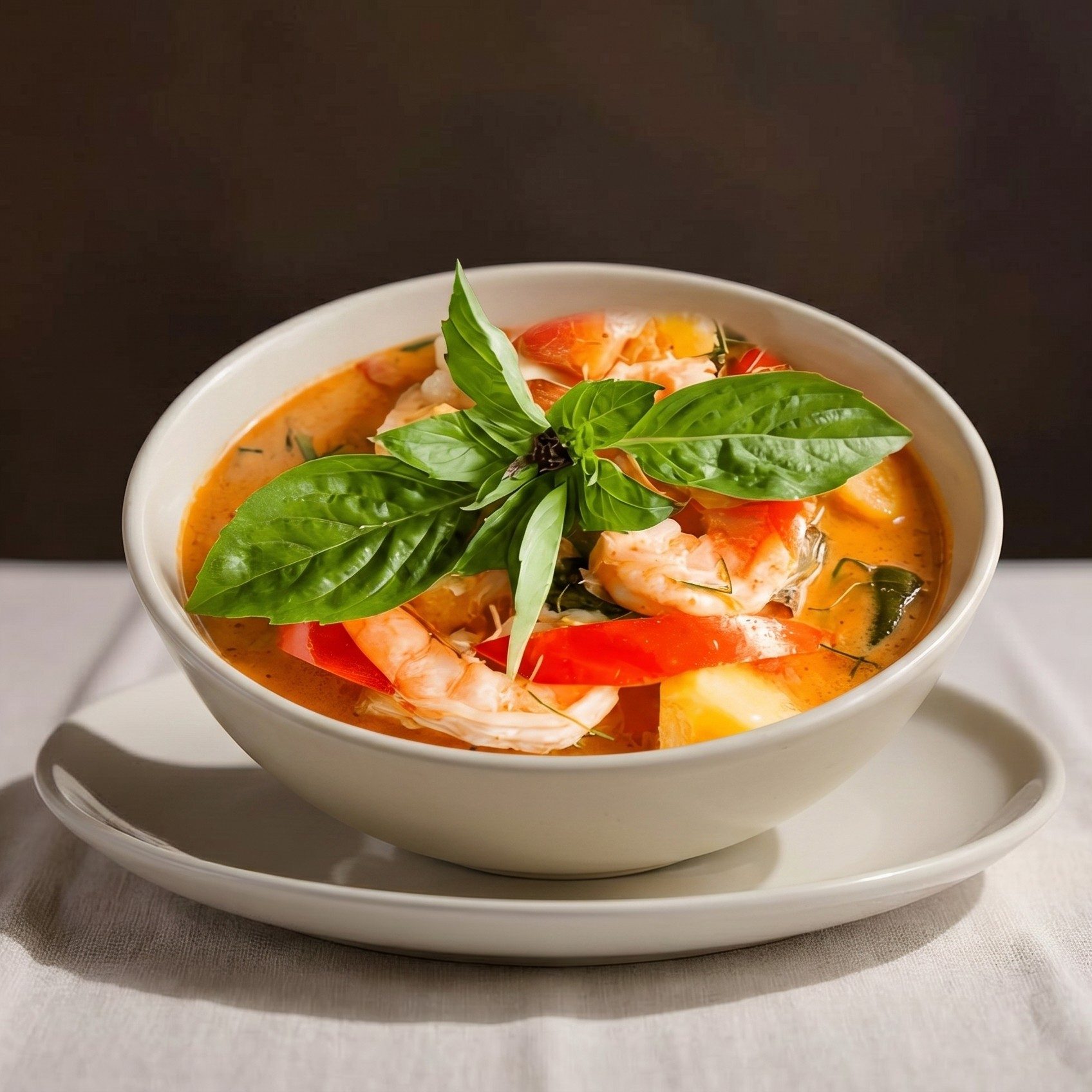 Pineapple Prawn Curry.