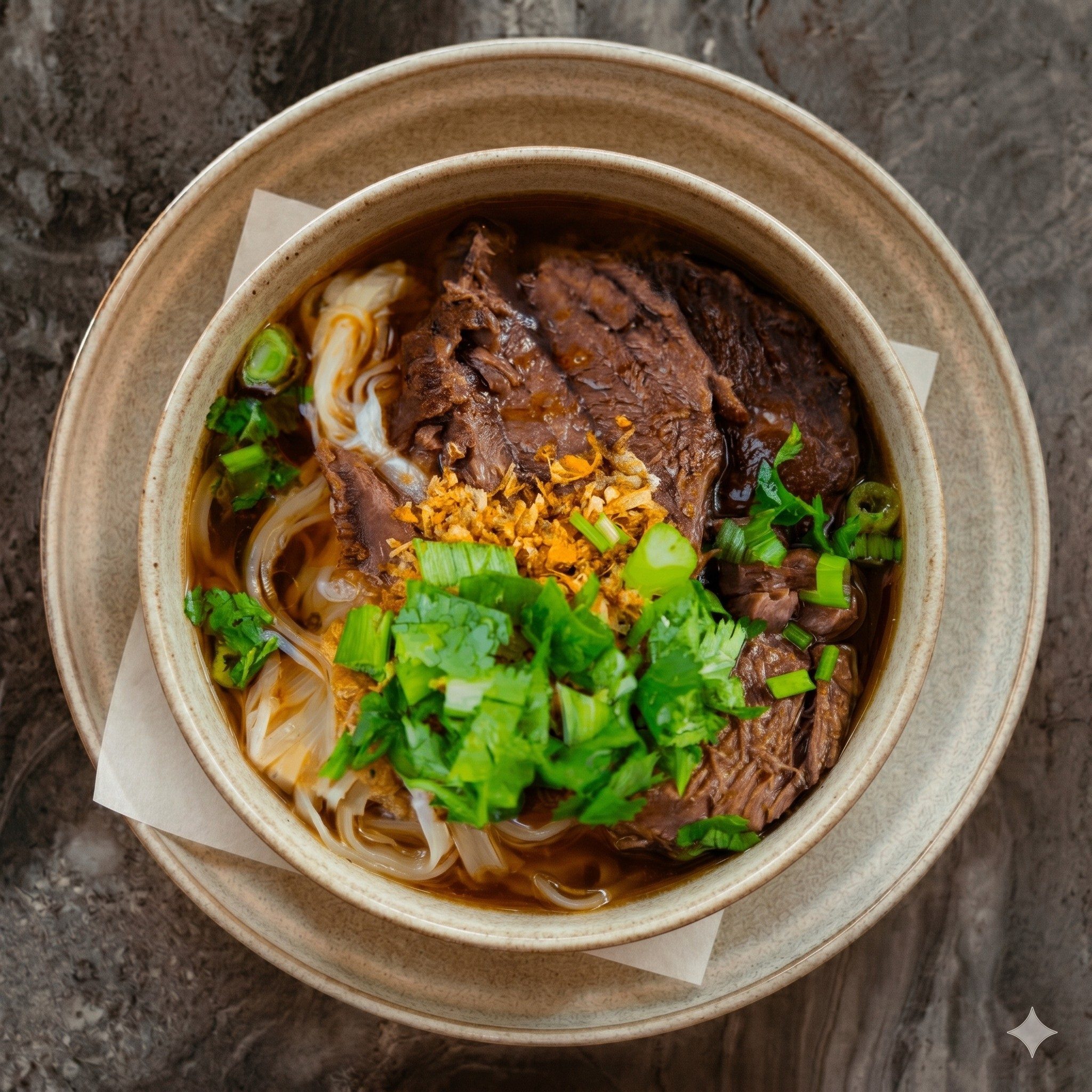 B's House Noodle Soup.