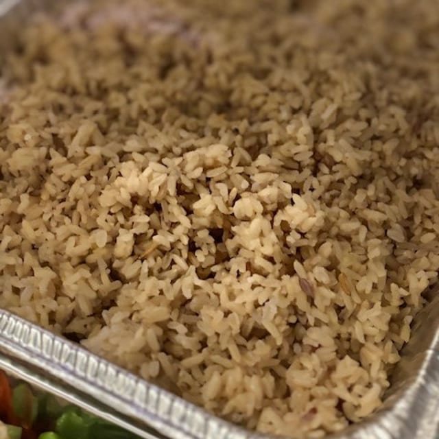 Brown Rice - Half Tray.